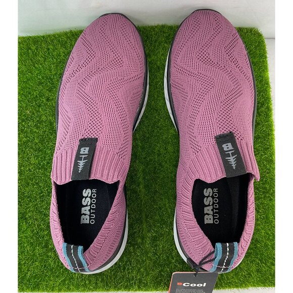 Bass Outdoor Hex Knit Pull-On Womens Sneakers 8M Textured Textile Upper Lightwei - Picture 2 of 11